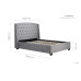 Balmoral Bed Frame (Grey) *Low Stock*