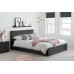 Berlin Ottoman Bed Frame (Black Crush) 