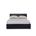 Berlin Ottoman Bed Frame (Black Crush) 