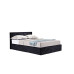 Berlin Ottoman Bed Frame (Black Crush) 