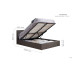 Berlin Ottoman Bed Frame (Grey Linen)