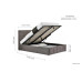 Hannover Ottoman Bed (Grey Linen)