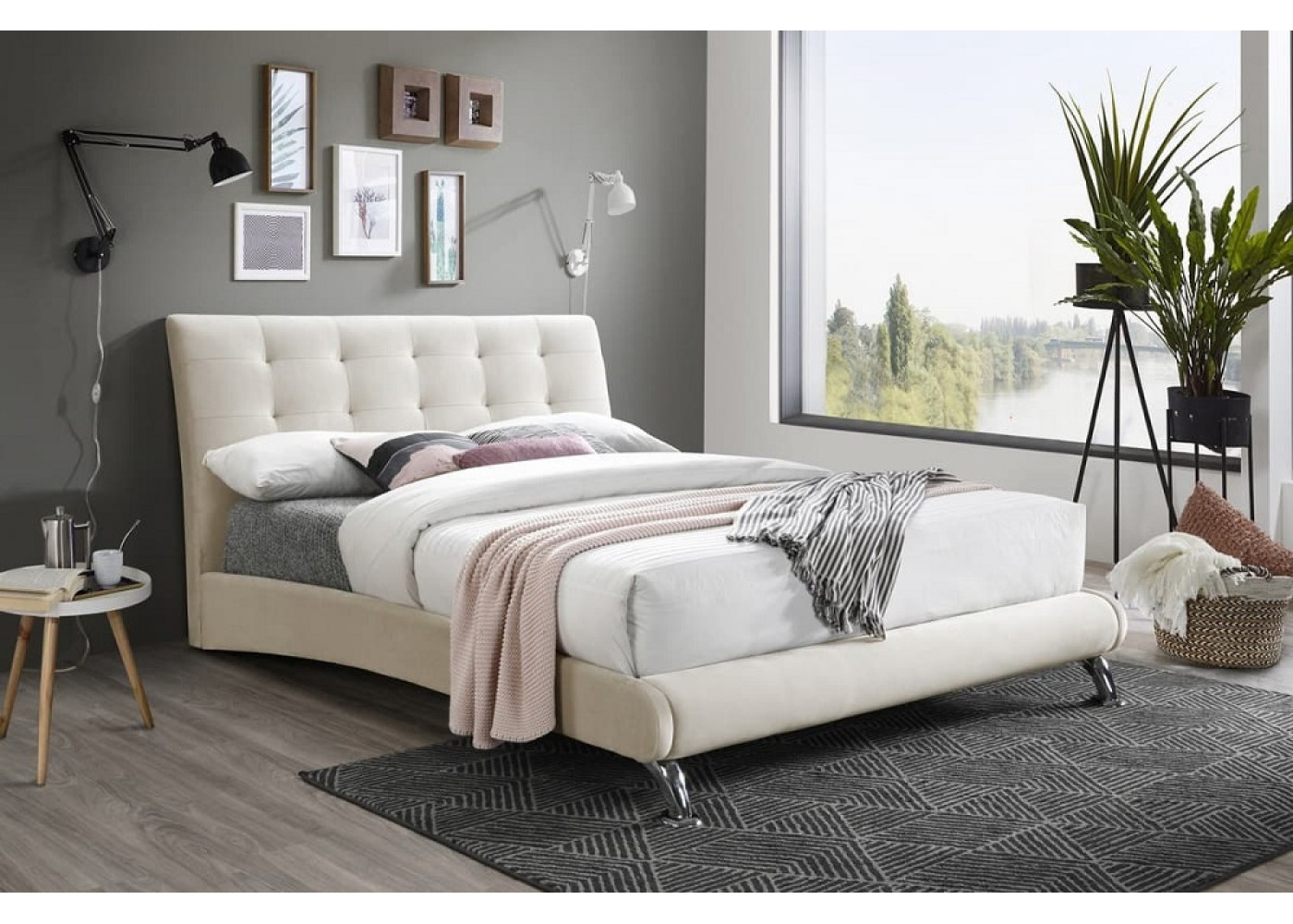 Hemlock Bed (Warm Stone)