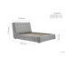 Mayfair Bed (Grey)
