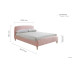 Otley Bed (Blush-Pink)