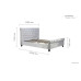 Sienna Bed (Silver Crush)