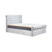 Sienna Side Ottoman Bed (Silver Crush) *Low Stock*