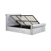 Sienna Side Ottoman Bed (Silver Crush) *Low Stock*