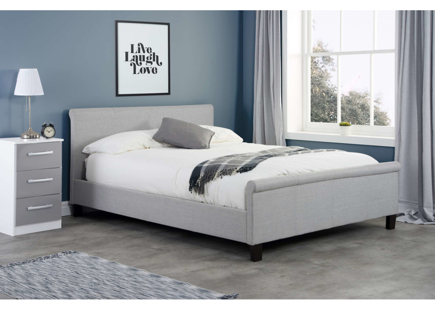 Stratus Bed (Grey)