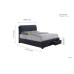 Valentino 2 Drawer Bed (Charcoal)