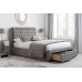 Valentino 2 Drawer Bed (Grey)
