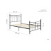 Emily Bed Frame (Black)
