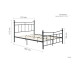 Emily Bed Frame (Black)