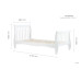 Belford Bed Frame (White)