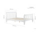 Belford Bed Frame (White)
