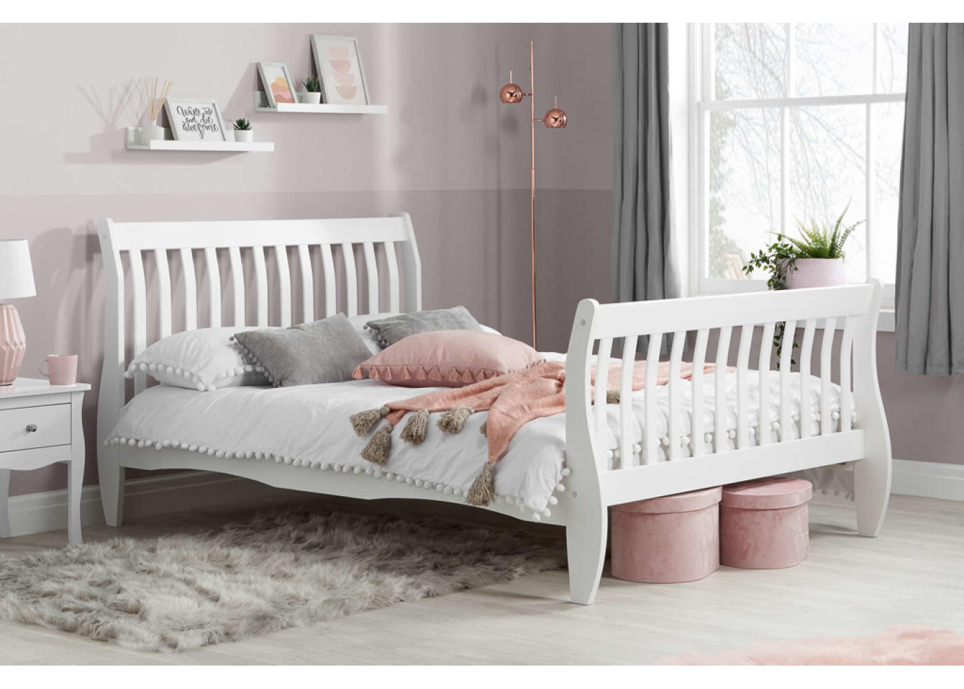 Belford Bed Frame (White)