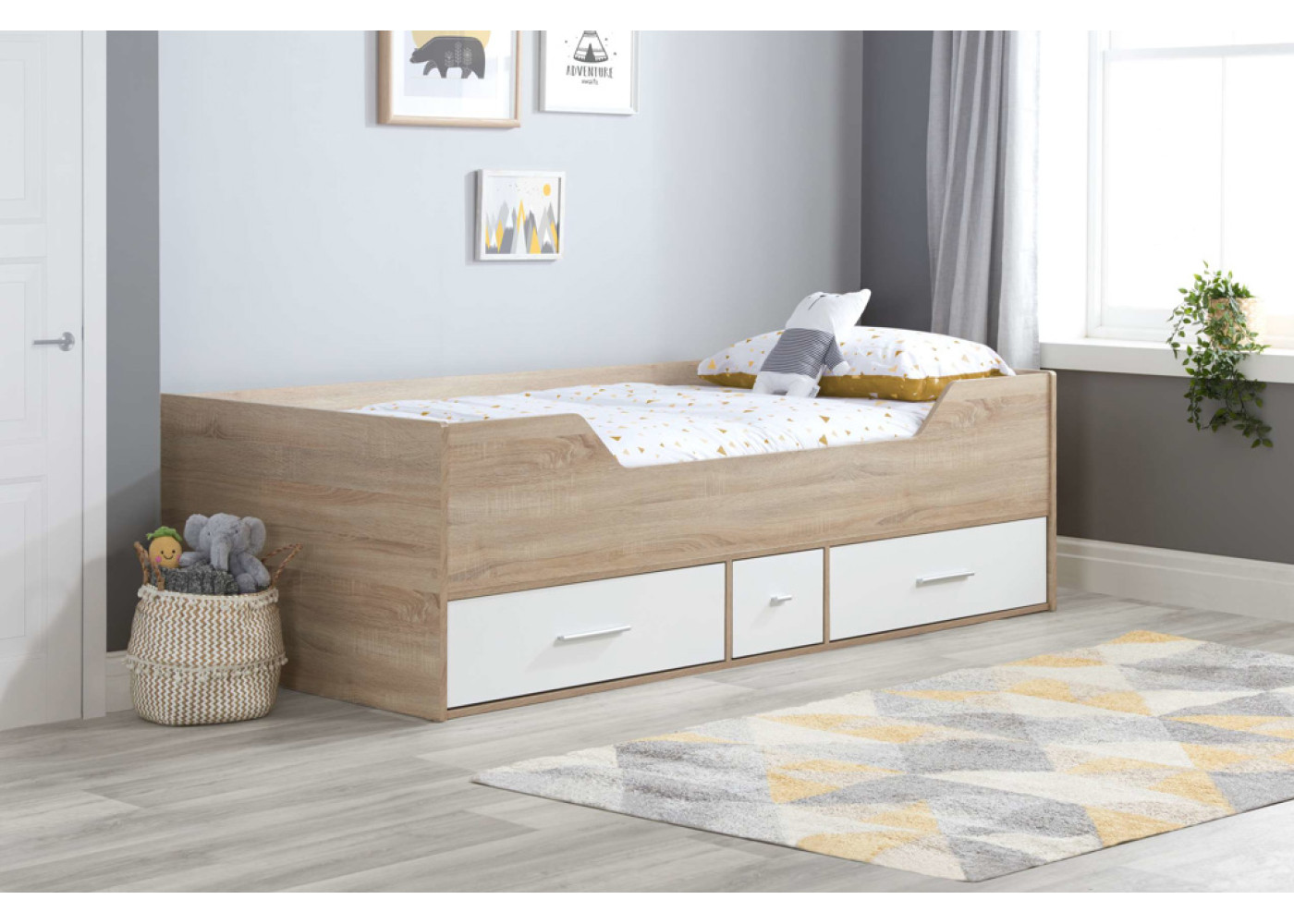 Camden Cabin Bed (White)