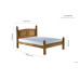 Corona Low End Bed Frame (Pine)