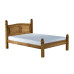 Corona Low End Bed Frame (Pine)