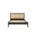 Croxley Rattan Bed (Black)