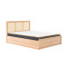 Croxley Rattan Ottoman Bed (Oak)