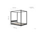 Darwin Four Poster Bed Frame (Black)