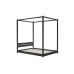 Darwin Four Poster Bed Frame (Black)