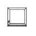 Darwin Four Poster Bed Frame (Black)