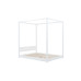 Darwin Four Poster Bed Frame (White)