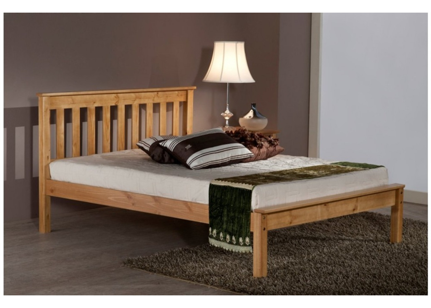 Denver Bed Frame (Pine) 