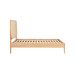 Elina Rattan Bed (Oak)