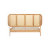 Elina Rattan Bed (Oak)