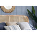 Elina Rattan Bed (Oak)