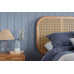 Elina Rattan Bed (Oak)