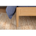 Elina Rattan Bed (Oak)