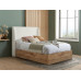 Halfden Ottoman Bed (Light Wood & White)