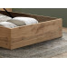 Halfden Ottoman Bed (Light Wood & White)