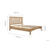 Hampstead Bed (Oak) *Low Stock*