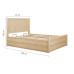 Herringford Ottoman Bed (Oak)