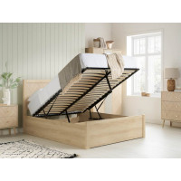Herringford Ottoman Bed (Oak)