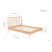 Jesper Bed (Oak) 