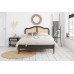 Leonie Rattan Bed (Black)