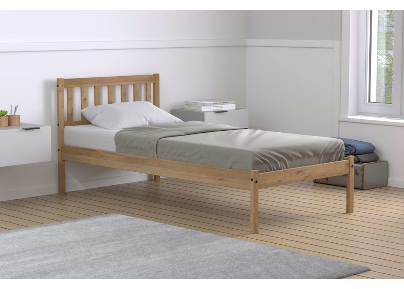 Lisbon Bed (Pine)