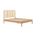 Margot Rattan Bed (Oak)
