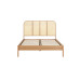 Margot Rattan Bed (Oak)