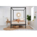 Mercia Four Poster Bed (Black)