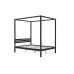 Mercia Four Poster Bed (Black)