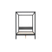 Mercia Four Poster Bed (Black)