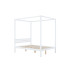 Mercia Four Poster Bed (White)