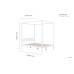 Mercia Four Poster Bed (White)